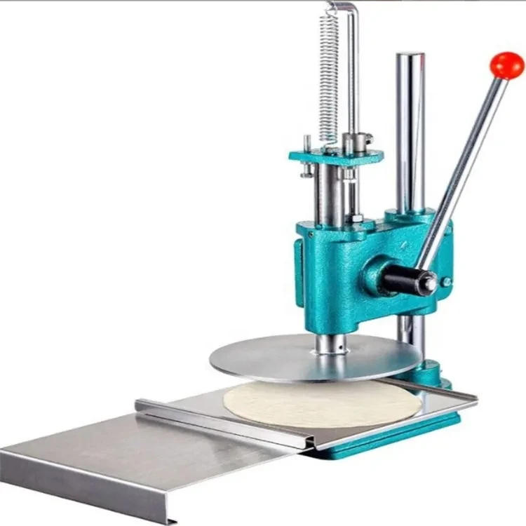 

Pizza Crust Sheeting Making Machine Manual Pizza Dough Press Molder Stretching Machine