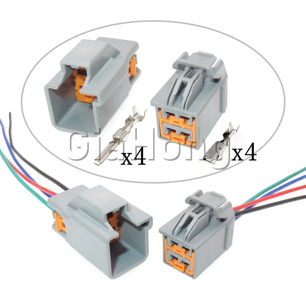 

1 Set 4 Ways 7282-6446-40 7283-6446-40 AC Assembly Auto Wire Connector Automobile Accessories Car Wiring Terminal Socket