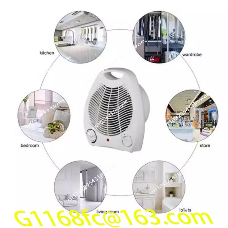 2000W High-power Heater Quick-heating Heater Waterproof Power Saving and Low Noise Office Household Smart Small Electric Heater