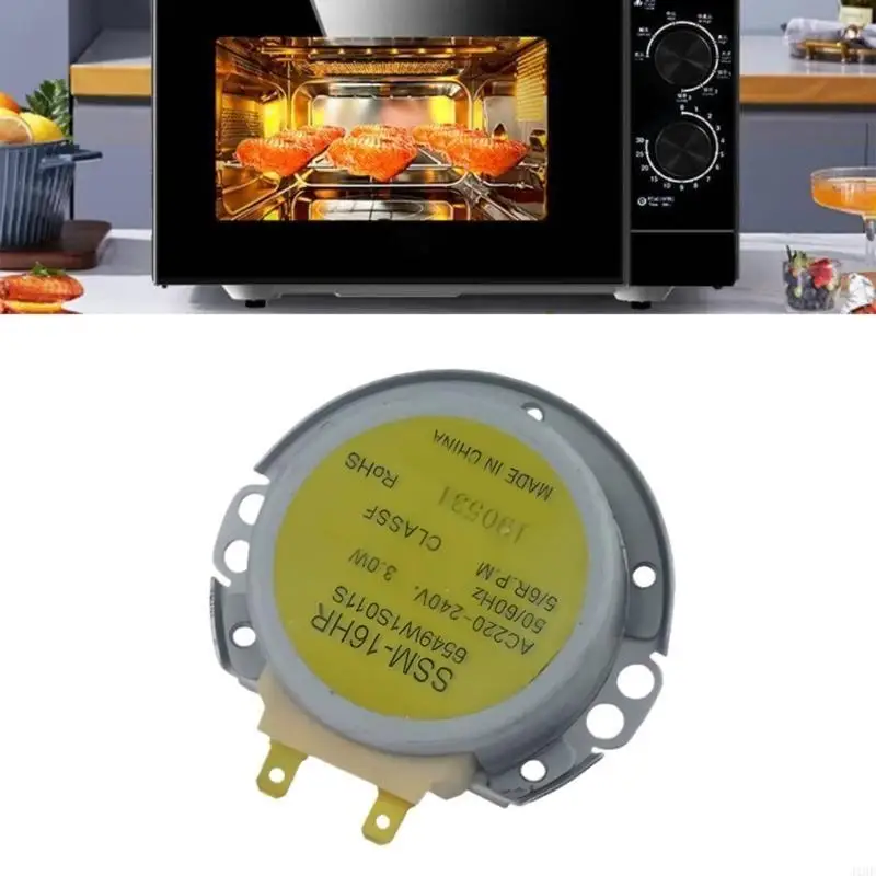 J1HF High Efficiency Microwave Turntable Motor Metal Texture for Multiple Models 220V Material Simple Setup Cost Effective