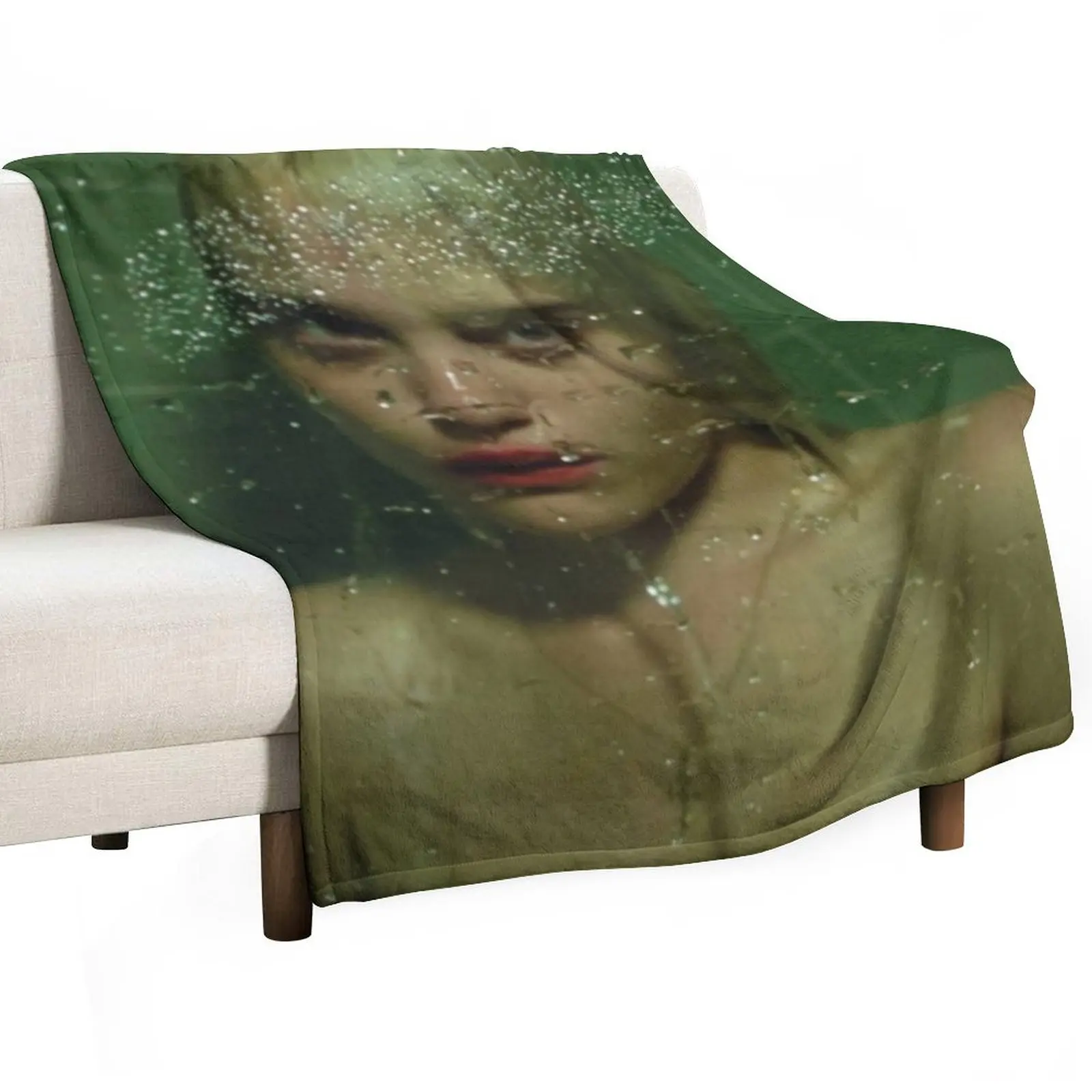 Sky Ferreira - Night Time, My Time Throw Blanket Cobertor quente e durável para uso diário em casa
