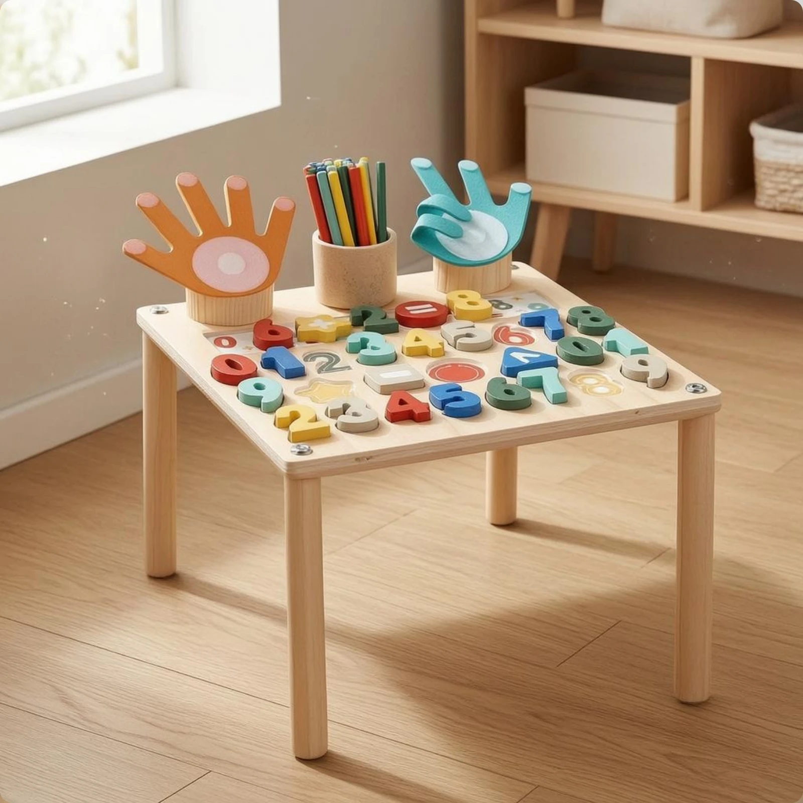 mesa-de-atividades-infantil-de-madeira-com-pecas-em-formato-de-mao-mesa-de-aprendizagem-precoce-moveis-infantis-coloridos-para-habilidades-motoras-finas