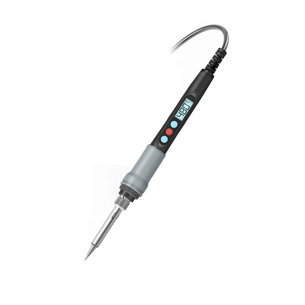 110-220V 90W LCD Digital Display Electric Soldering Iron 180-480℃ Constant Temperature Rapid Heating