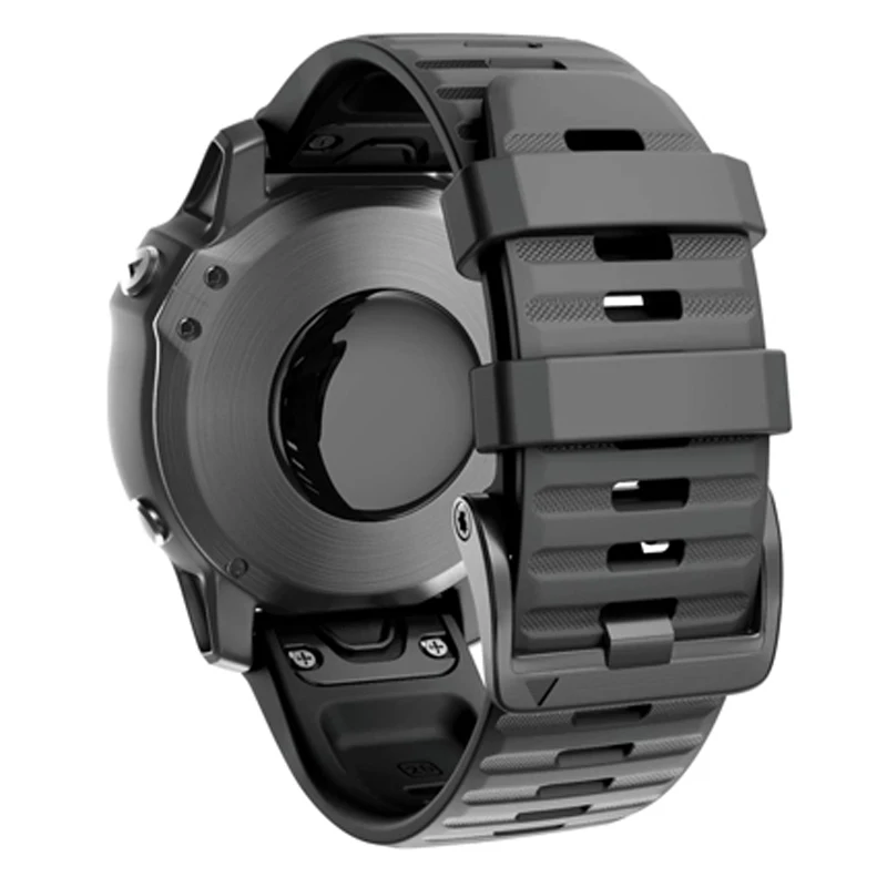 Pulseira de Silicone para Relógio Garmin Fenix, Pulseira Quickfit, 26mm, 22mm, 8, 7, 6, 5, 945, 965, EPIX, 7X, 6X, 5X, 6X Pro, 3, 3HR Relógio