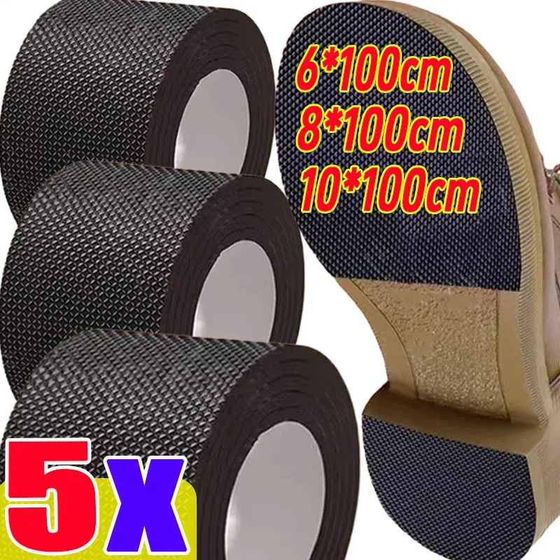 

5pcs Non-Slip Shoes Sticker No-adhesive High Heel Stickers Anti-Slip Heel Sole Protector Long Lasting Shoes Care Pads Cushion