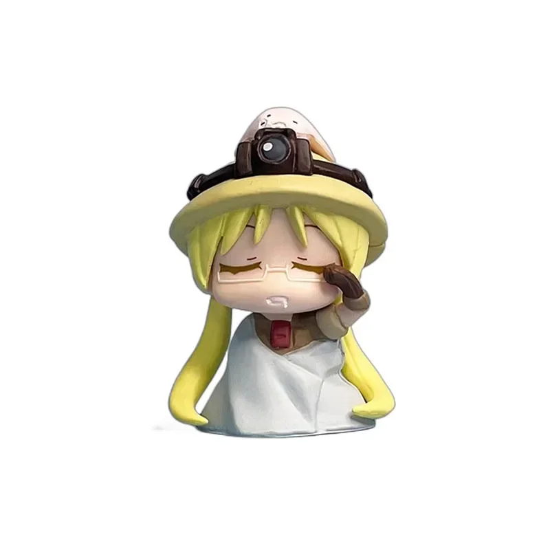 Made In Abyss Prusika Riko Fapuda The Golden Village of The Burning Sun Prusika Riko Gashapon Sleep Style Cute Collectible Toys