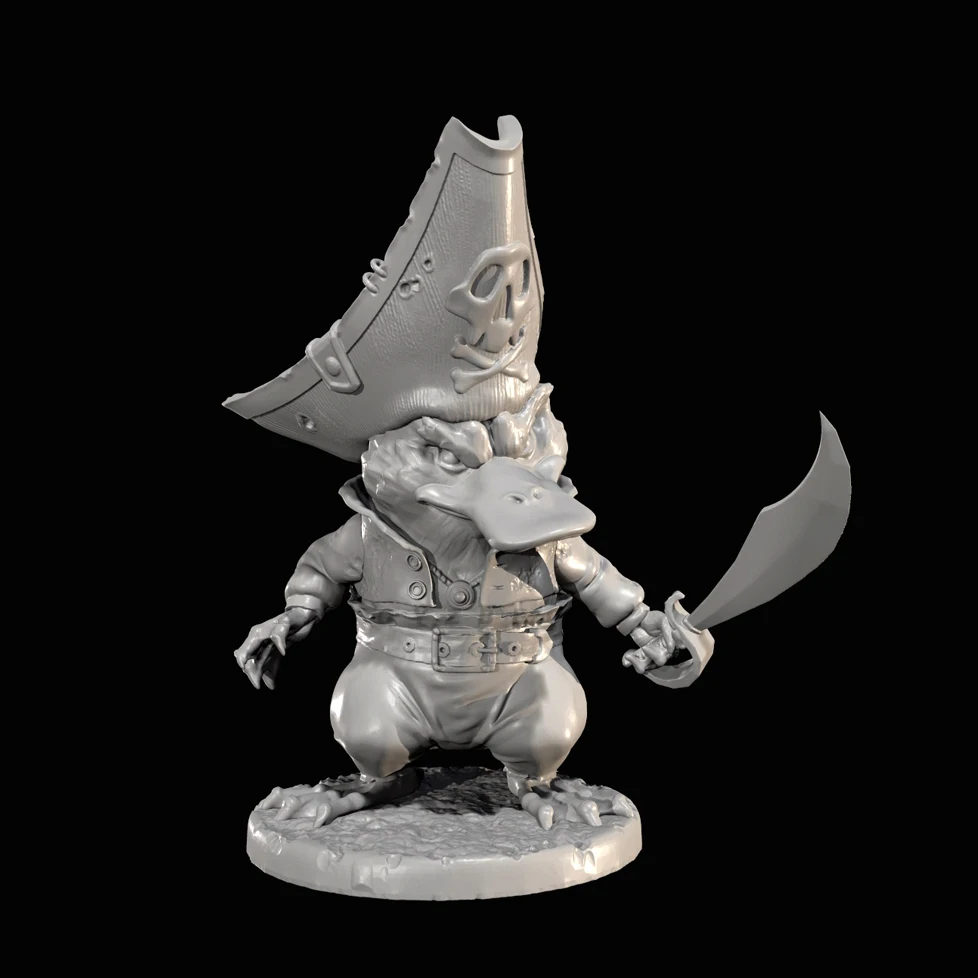 The height of man 38mm 50mm 75mm Resin model kits figure colorless and self-assembled 3D Printing  TD-7138/3D