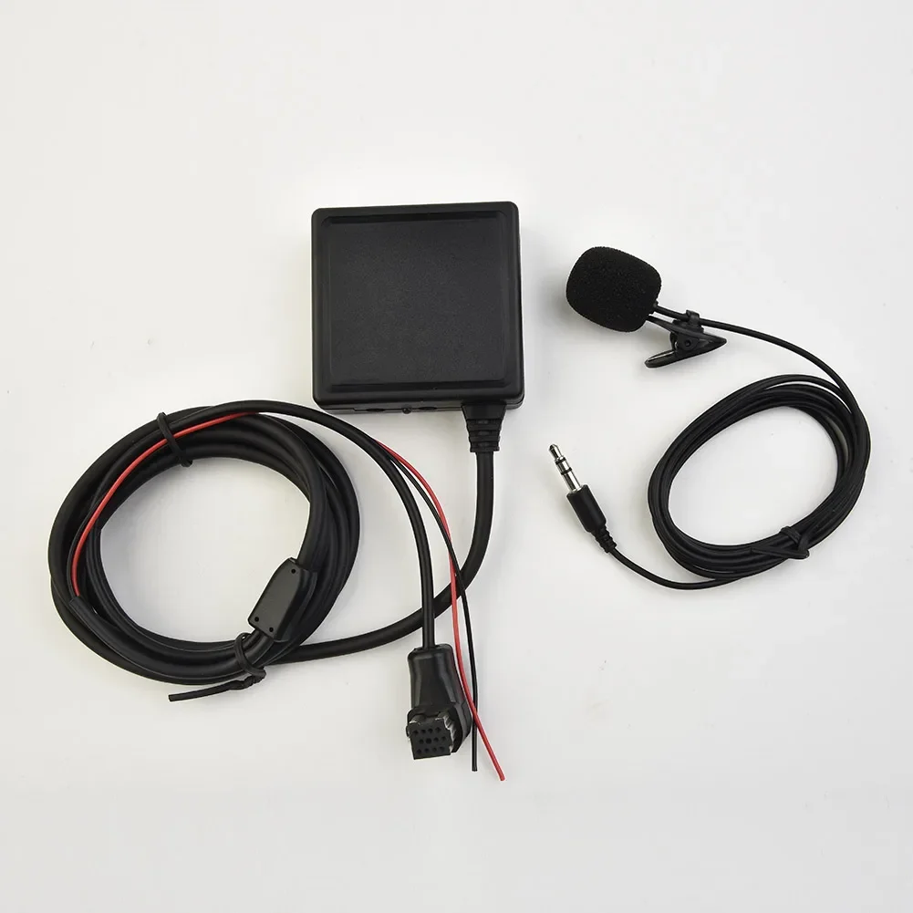 12V BT 5.0 AUX USB Music Adapter MIC Audio Cable For Pioneer Radio IP-BUS P99 P01 Car Styling Replace Accessories
