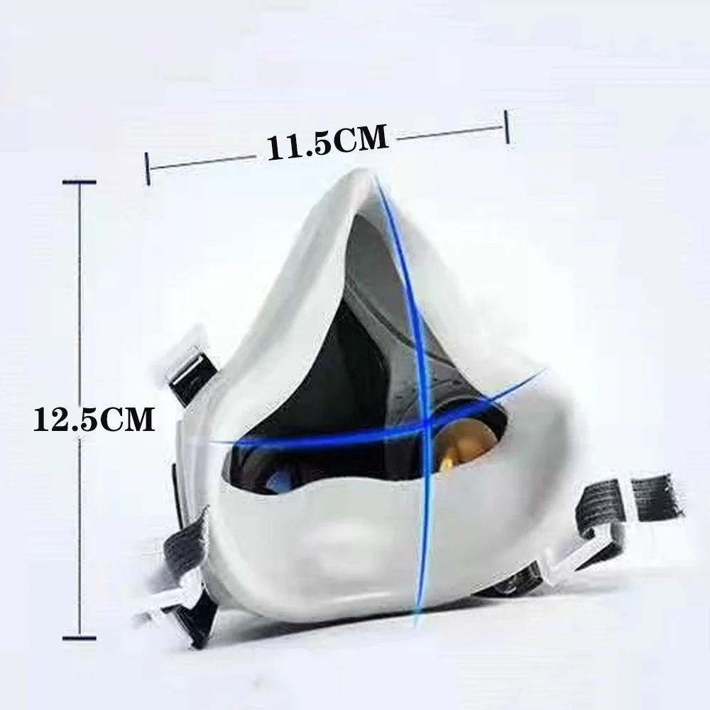 6200 Gas Mask Half-face Dust Shield 5N11/2091 Particle Filters Safety Respirator Mask Fits for Industrial Labor Paint Spray