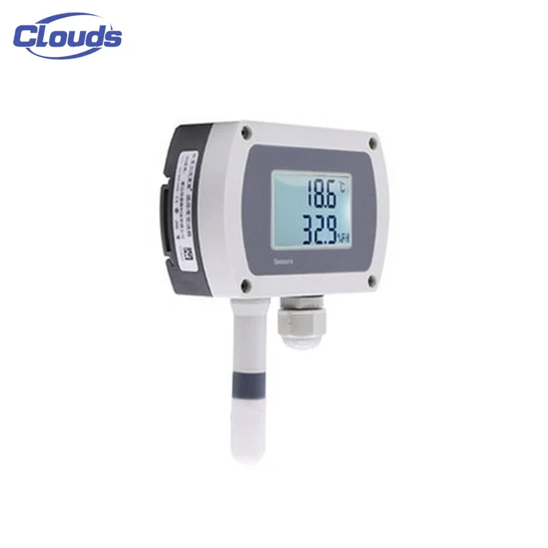 Clouds Temperature and humidity  transmitter 485 wall-mounted LCD display high-precision temperature and humidity sensor