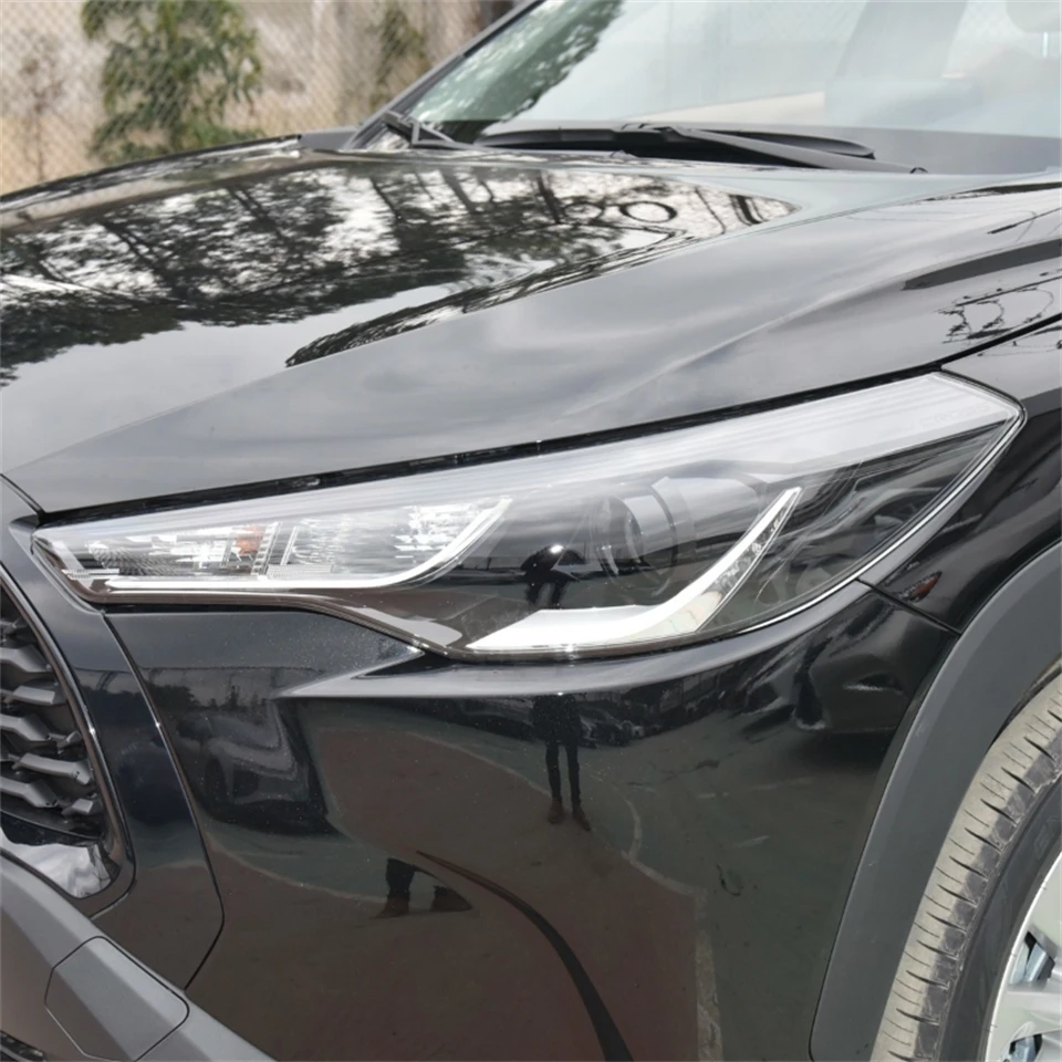 

For Toyota Corolla Cross 2022 2023 Car Lights Shell Headlights Glass Lampcover Glass Lens Case Auto Light Caps