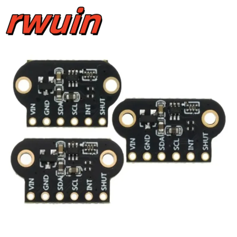 TOF050C 200C 400C Modul Sensor Jarak Laser Output IIC Jarak Waktu Penerbangan TOF untuk Arduino VL6180 VL53L0X VL53L1X