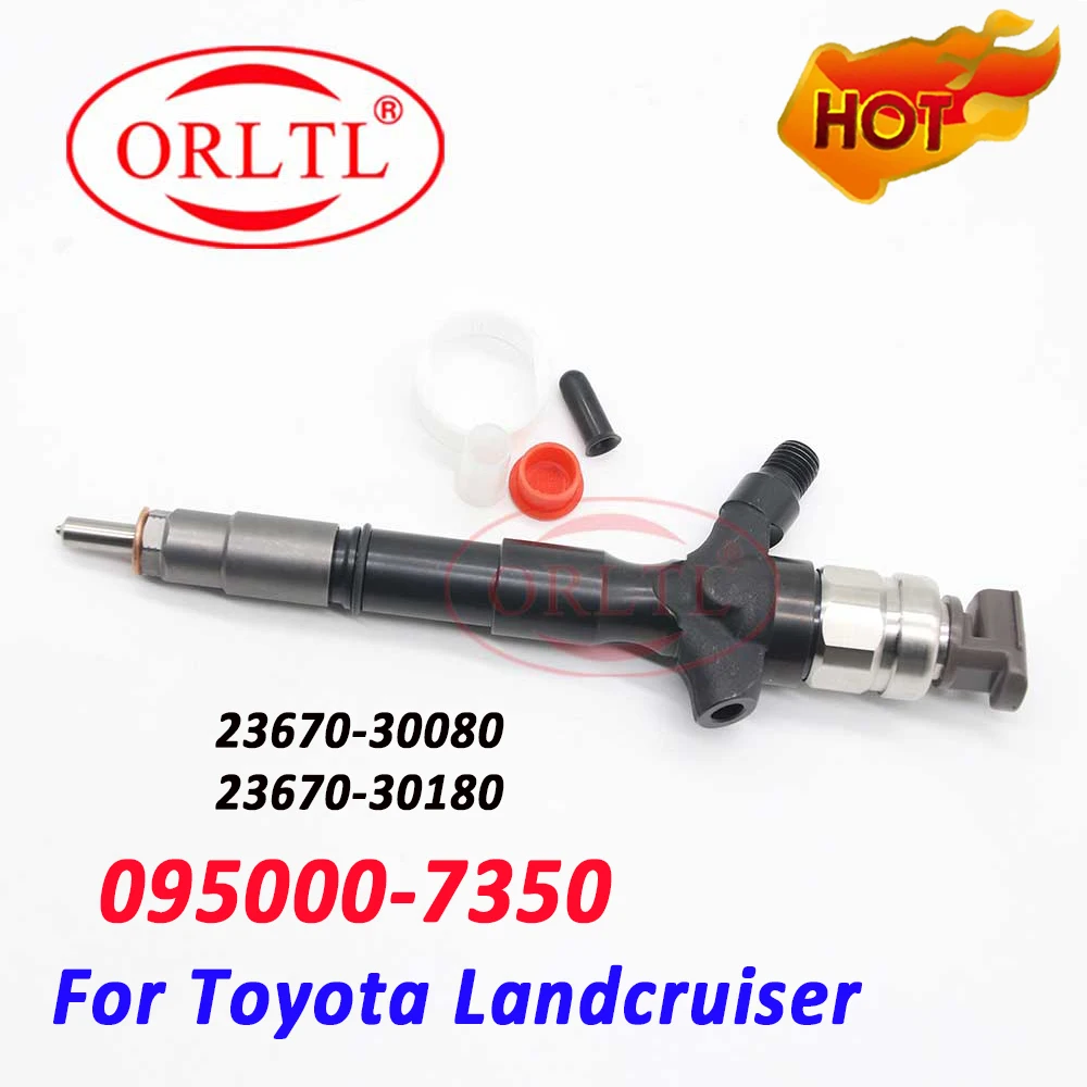 

ORLTL 095000-7350 Diesel Injector 095000-7351 Fuel Injection Nozzle 23670-30320 23670-39155 for Toyota Landcruiser Prado