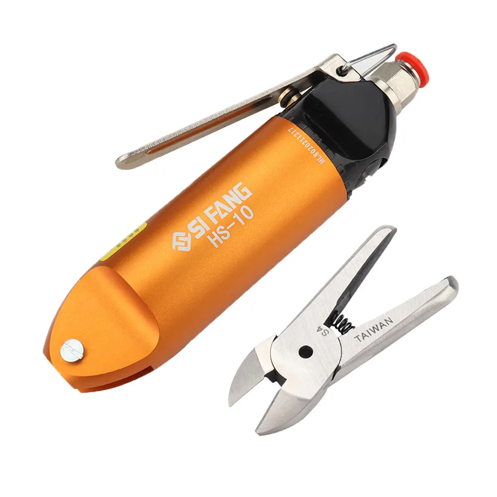 

SI FANG Pneumatic Air Nippers 1.6mm Copper Wire Iron Steel Wire Cutting Pliers S4 Blade Cutter Tools for Industrial Use