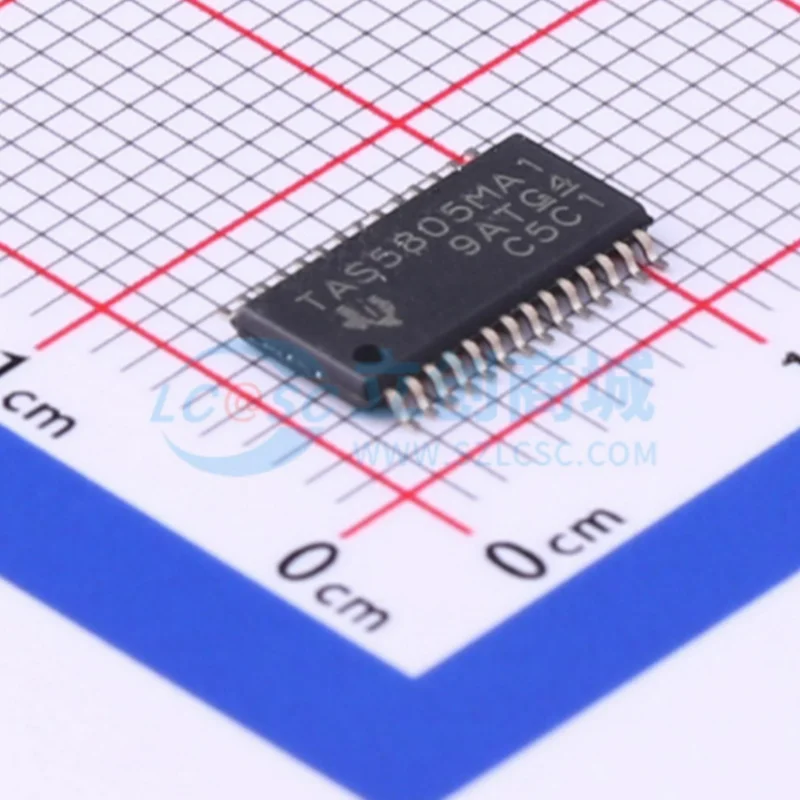 Circuito integrado de chip IC, TAS5805MPWPR, TAS5805MA1, TAS5805, HTSSOP-28, 100% novo e original, 1 pc