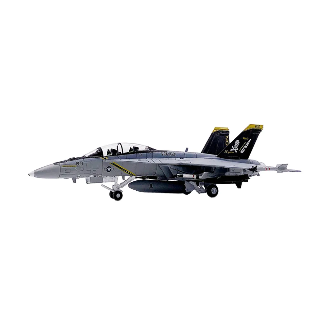 1/100 Scale F-18 F18 VF03 Super Hornet Strike Fighter Toy Jet Aircraft Metal Military Diecast Plane Model Gift Collection Gift