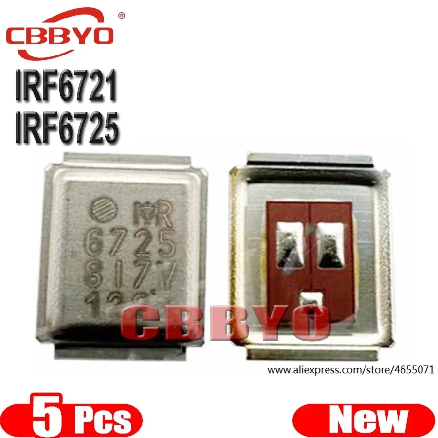 

(5piece) 100% New IRF6721 IRF6725 IR6721 IR6725 IRF6721STRPBF IRF6725MTRPBF Chipset