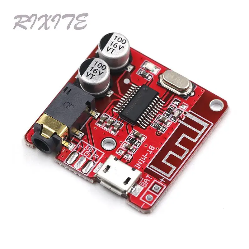 

Bluetooth 5.0 Audio Receiver Board Bluetooth Decoder MP3 Lossless Decoder Board Wireless Stereo Music Module XY-BT-Mini