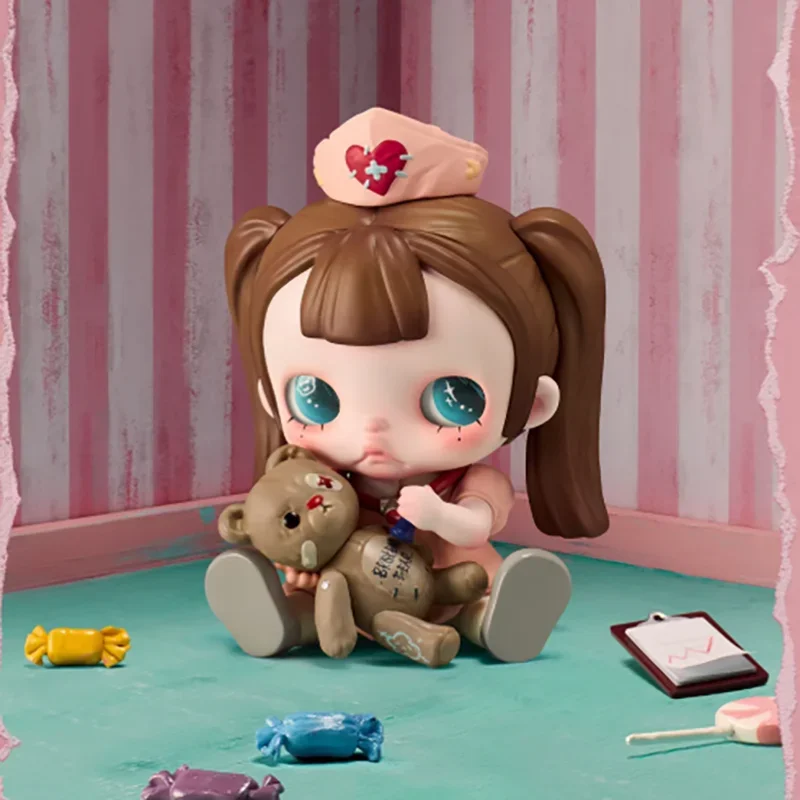 POP MART TINYTINY Sugar Therapy Room Unlock The Key of Answers Series Blind Box Guess Bag Original Toys Doll Cute Anime Figure image 3