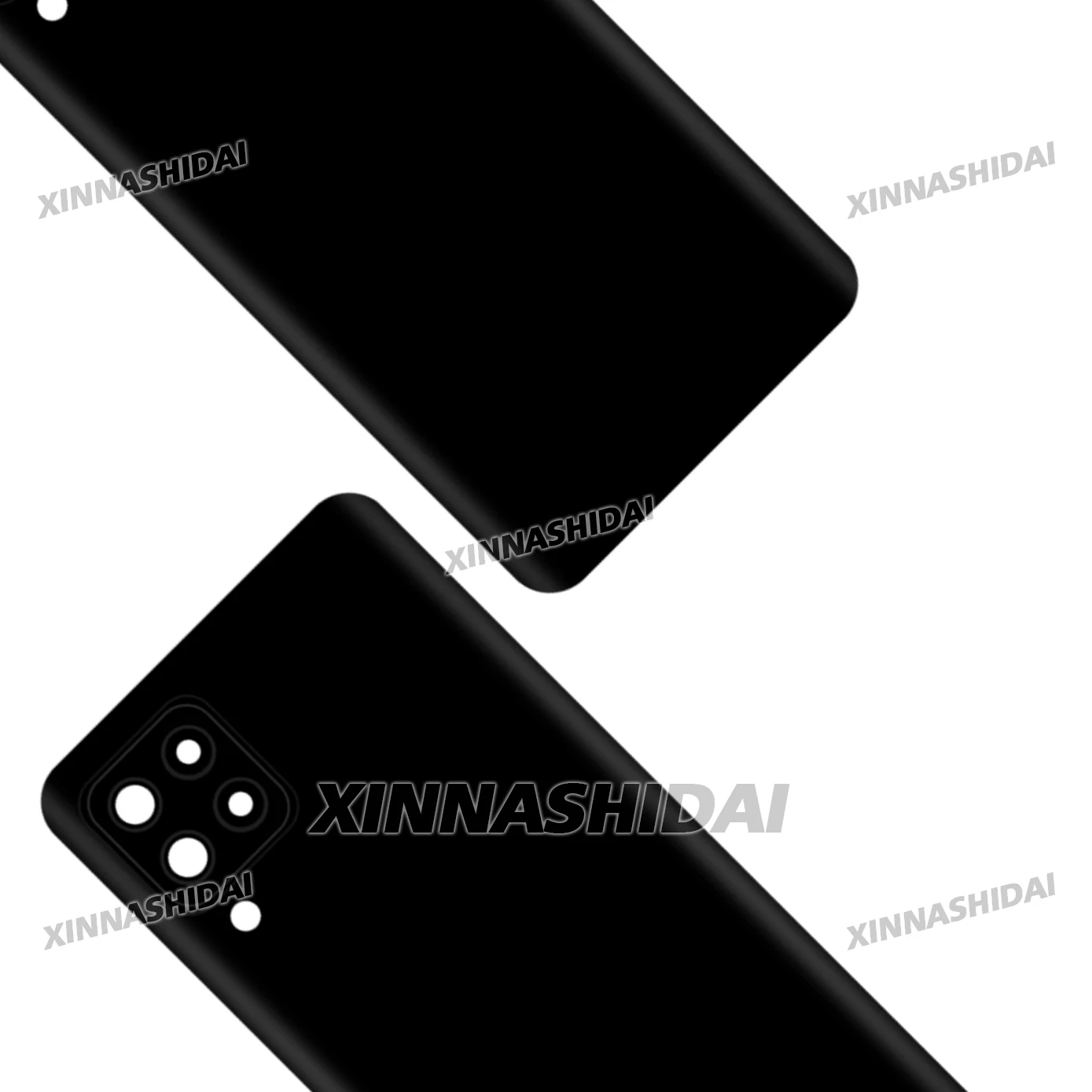 New For Samsung Galaxy A22 4G Battery Cover Door Rear Housing Case Replacement Parts For Samsung A22 4G Middle Frame