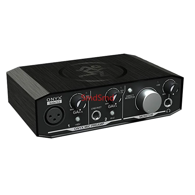 2-In 2-Out Mic Preamp Runningman ONYX Artist 1.2 USB Interface Recording Studio Sound Card For Singer-Songwriters Content Crors