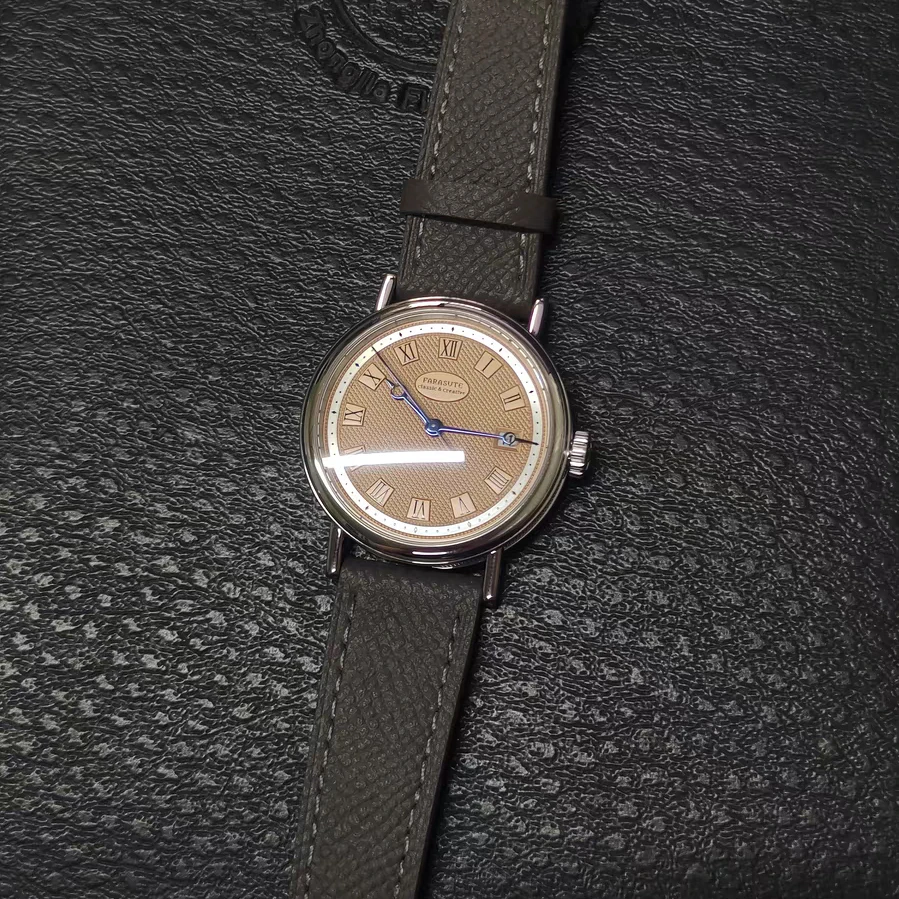 FARASUTE Мужские автоматические часы 38 мм Механические наручные часы с автоподзаводом Sapphire PT5000