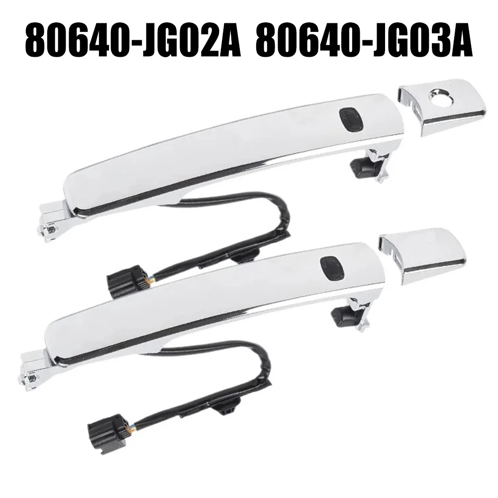 

1pcs Door Handle 80640-JG03A 80640-JG02A For Nissan X-Trail SUV (T31) 2006-2014 Intelligent Inductor External Handle Car Parts