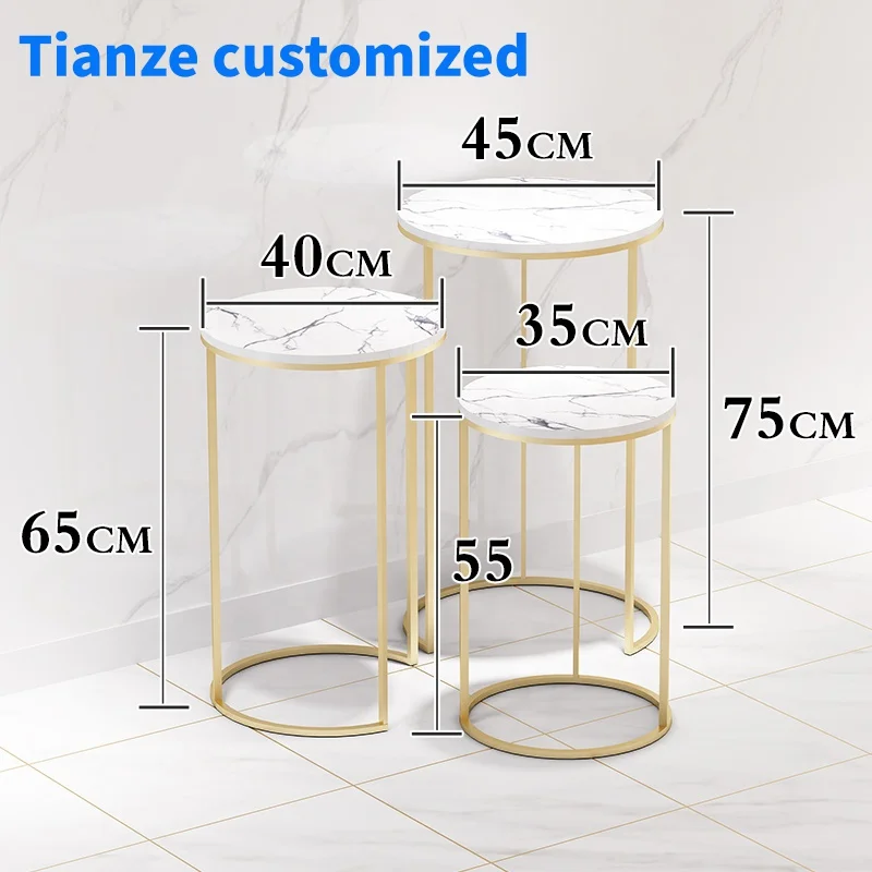 (Customized) metal shoes & handbag display table table fashionable garment shop furniture retail nesting table