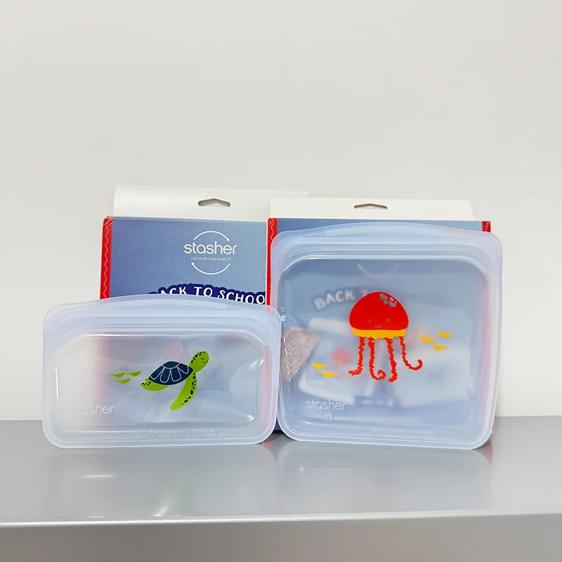 

Staer Silicone Bag Preservation Bag Low Temperature Slow Cooking Food Storage Bag Portable Sed Fruit Storage Bag Blueber...