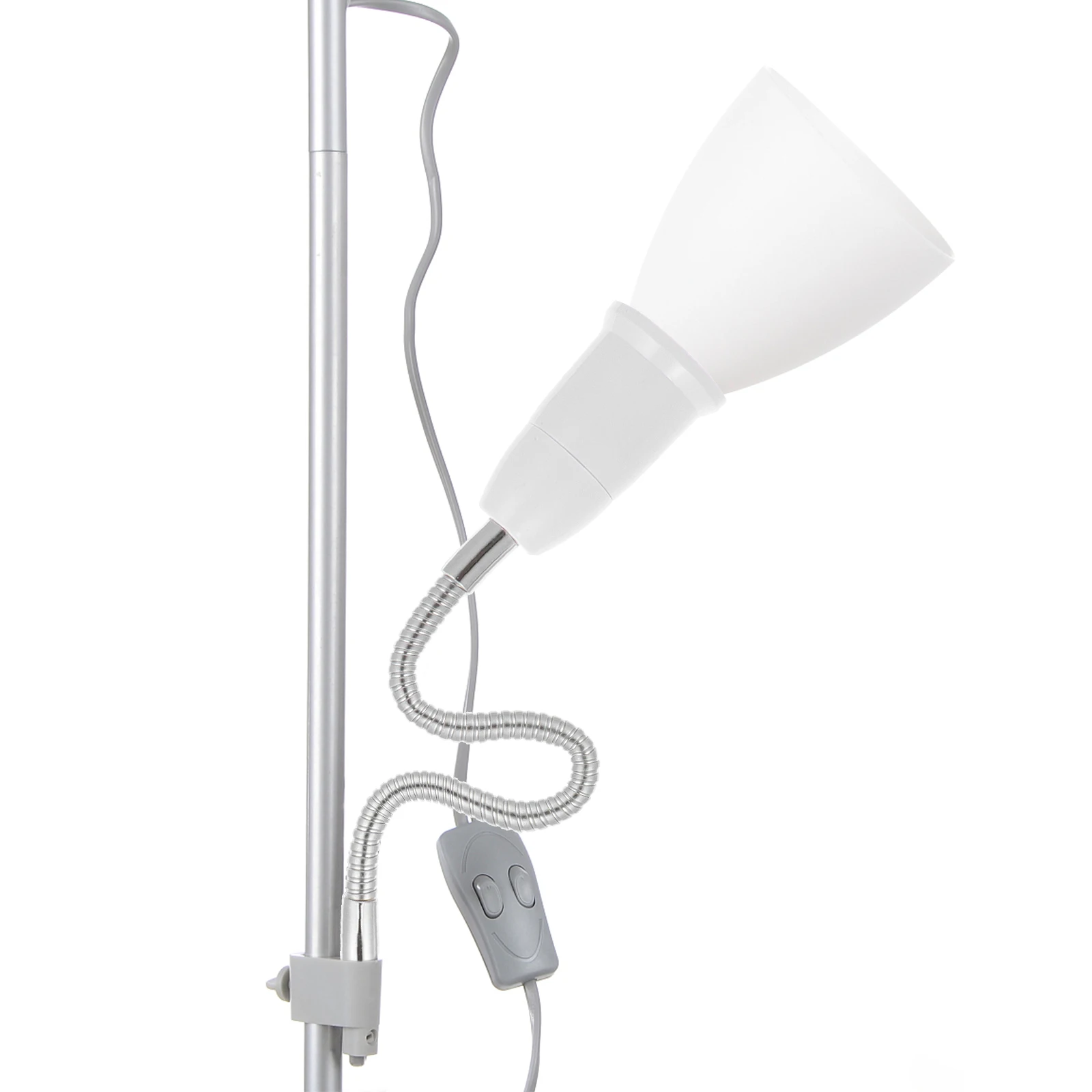 2 pezzi da E14 a E27 portalampada presa di prolunga flessibile adattatore per lampadina a vite universale regolabile a 360 gradi per da incasso