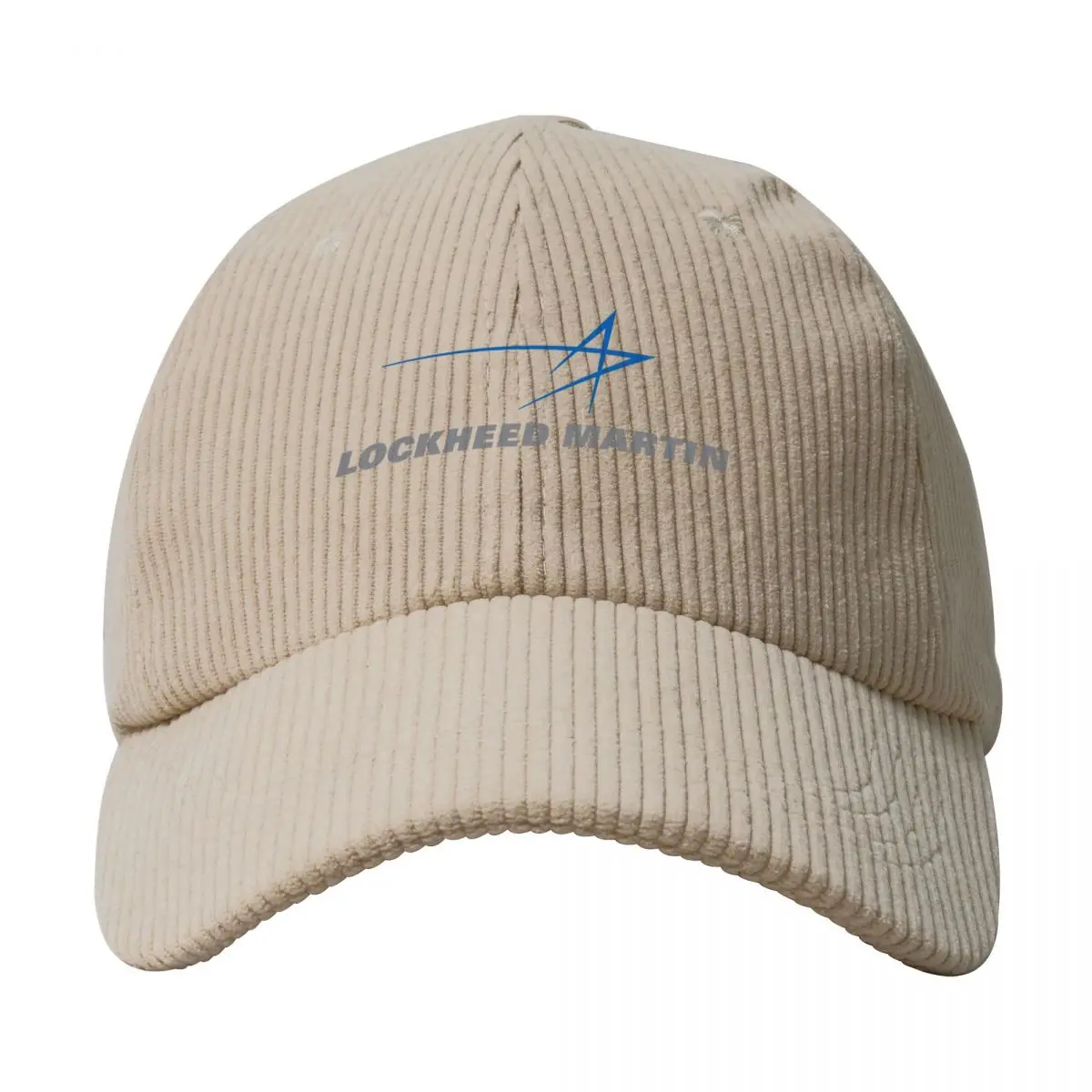 NEW Lockheed Martin Baseball Cap Corduroy Style Hats Sun Peaked Cap