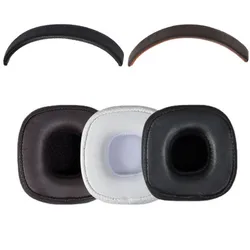 For Major 3 Ear Pads, Replacement PU Leather Headphone Earpads Ear Cushions Headband for Marshall Major 3 / Major III Headphones