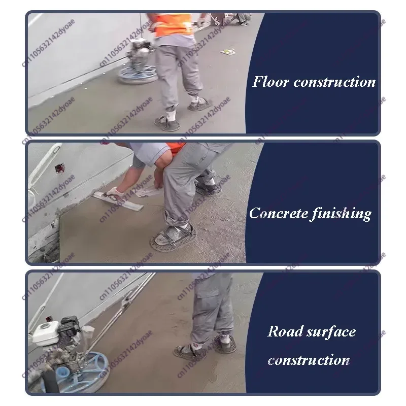 Concrete Cement Aluminum Alloy Shoes for Concrete Finishing Road Floor Construction Cement Mortar Polishing