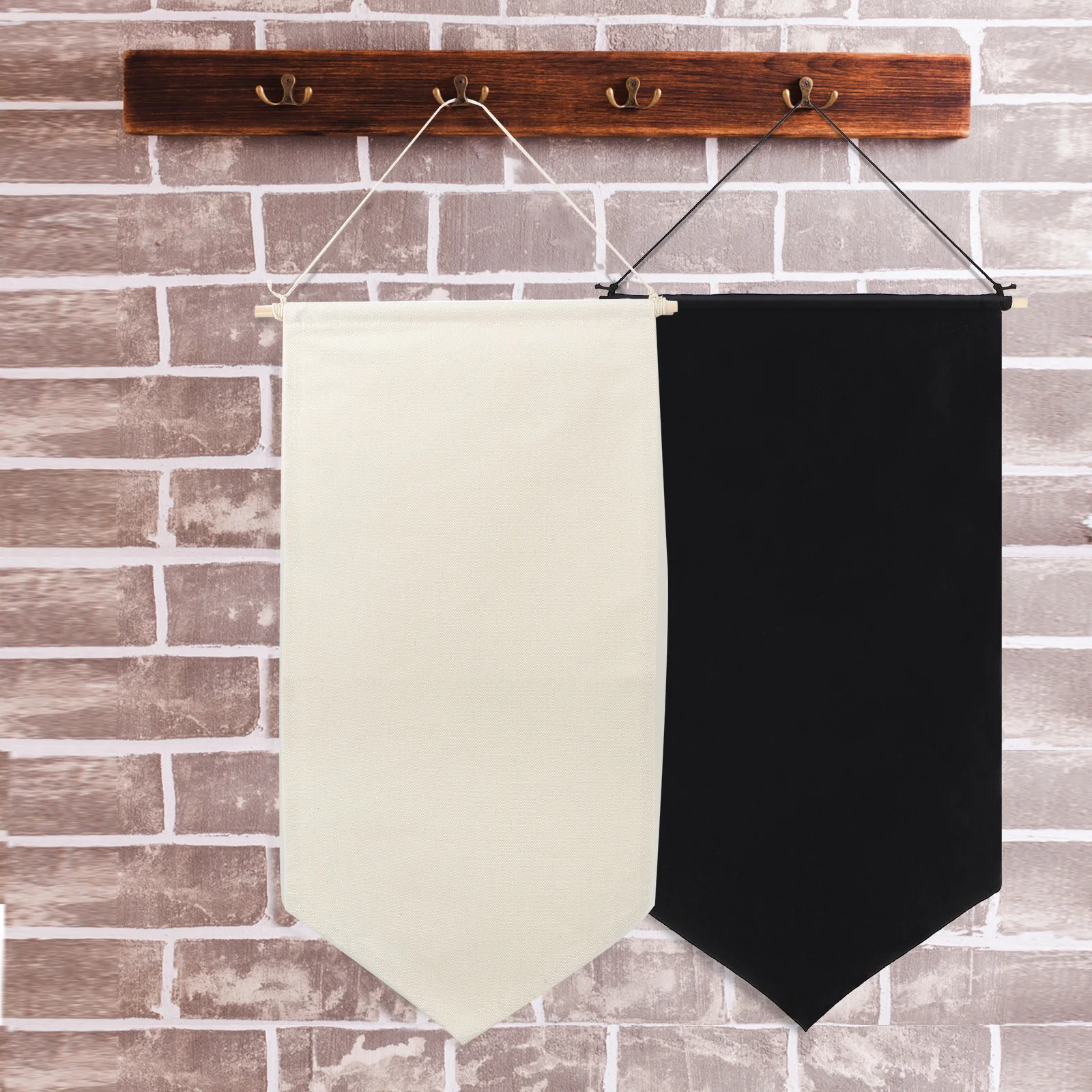 

3 pcs Canvas Badge Storage Cloth Hanging Brooch Display Pin Earrings Jewelry Wall Organizer Banners Long Lasting Use Decor Home