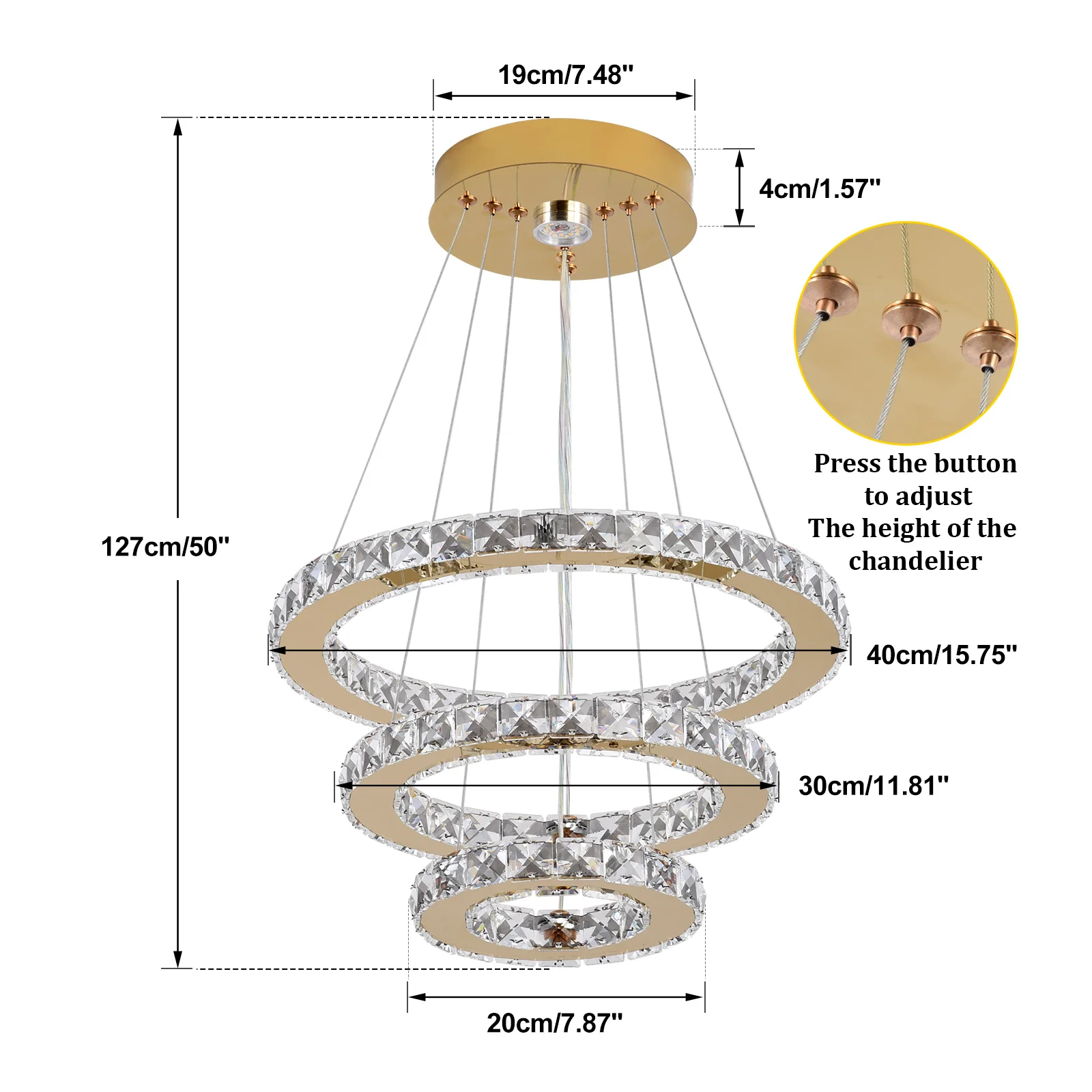 Franse luxe kristallen kroonluchters Hal woonkamer Led plafondlamp hangende plafondlamp Kamer Keuken Eettafel decoratie ﻿