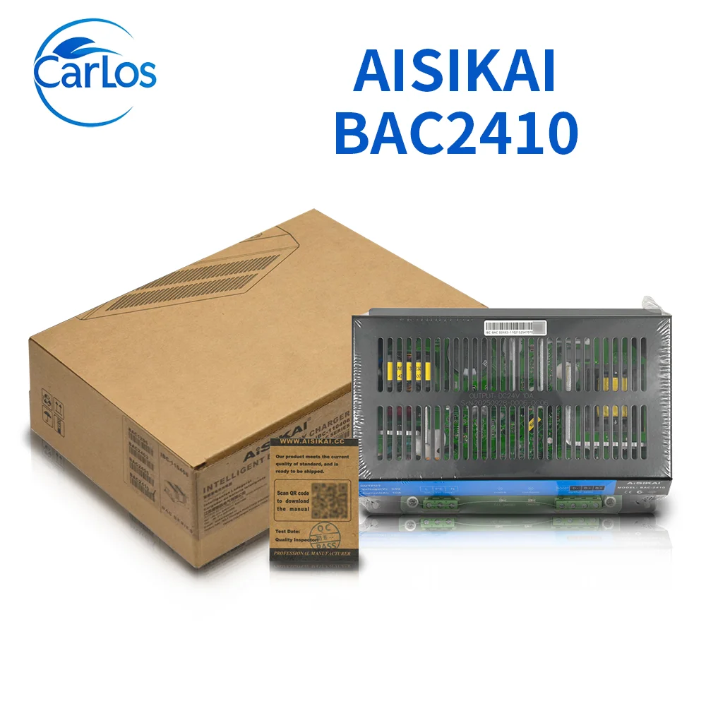 BAC 2410 AiSiKai BAC2410 24V 10A Generator Battery Charger BAC 1210 Generator Battery Charger Original Genset BAC2410