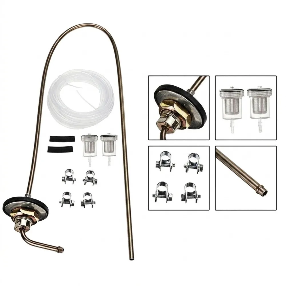 Fuel For Heater Tank Riser 650mm Stainless Steel Kit With 5m Hose Filter For Webasto HL18 24 32 90 For EVO For Thermo DBW46