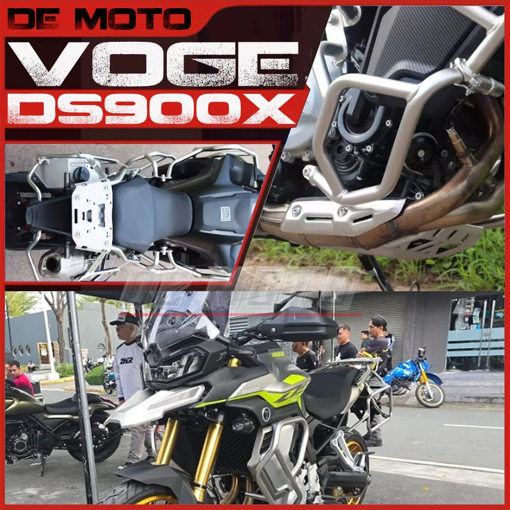 FOR VOGE DS900X DSX900 Motorcycle Guard Bar Large Surround Bumper Anti-Fall Bar Three-Box Modification Parts