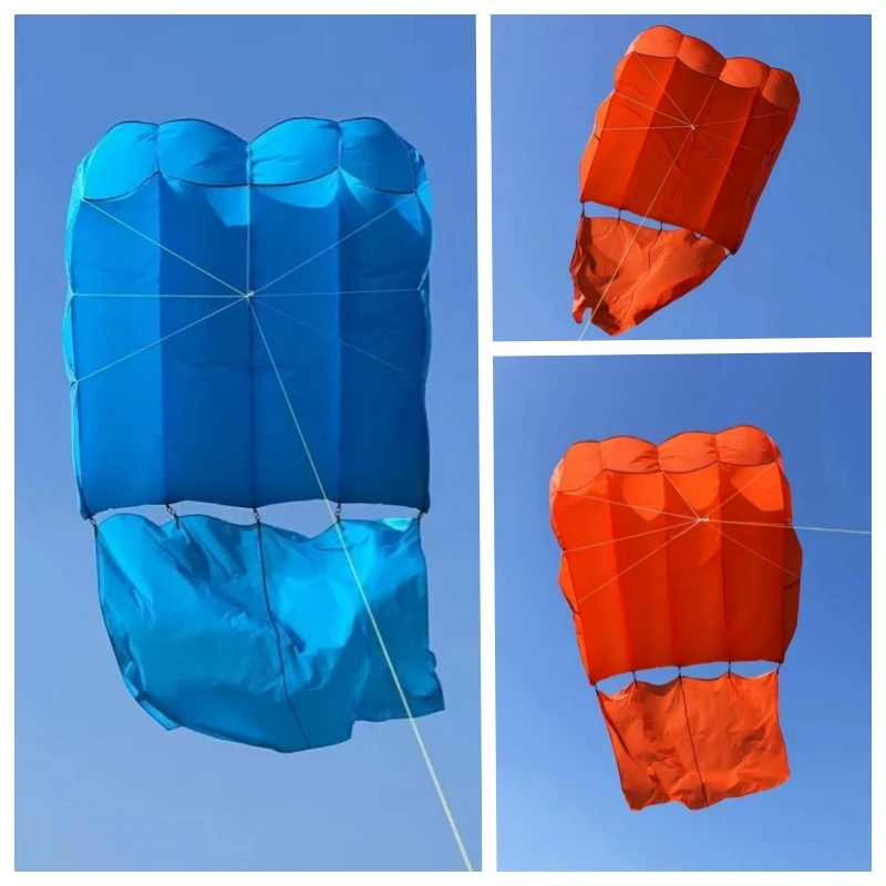 free shipping 4sqm pilot kites flying large kites for adults kites breeze inflatable games windsurfing parachute Air bounce fun