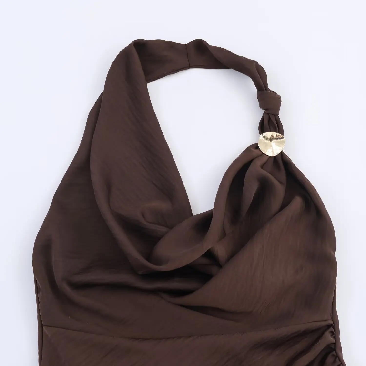 JNLEAOG خريف جديد غير المتماثلة الحرير الساتان الملمس ميدي تنورة المرأة تصميم Faion عالية الخصر مستقيم أنبوب الدكتور عادية