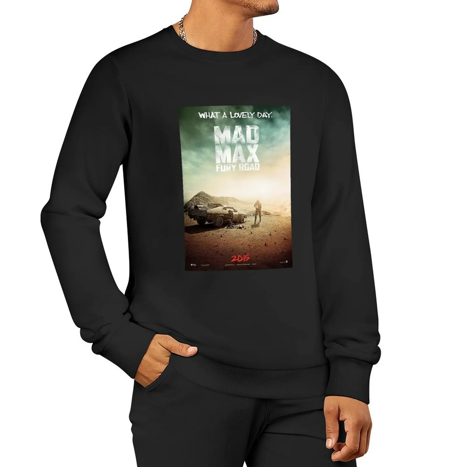 Wonderful Memory Mad Max Fury Road Movie Poster Graphic For Fan Pullover Hoodie streetwear men men's sweatshirt