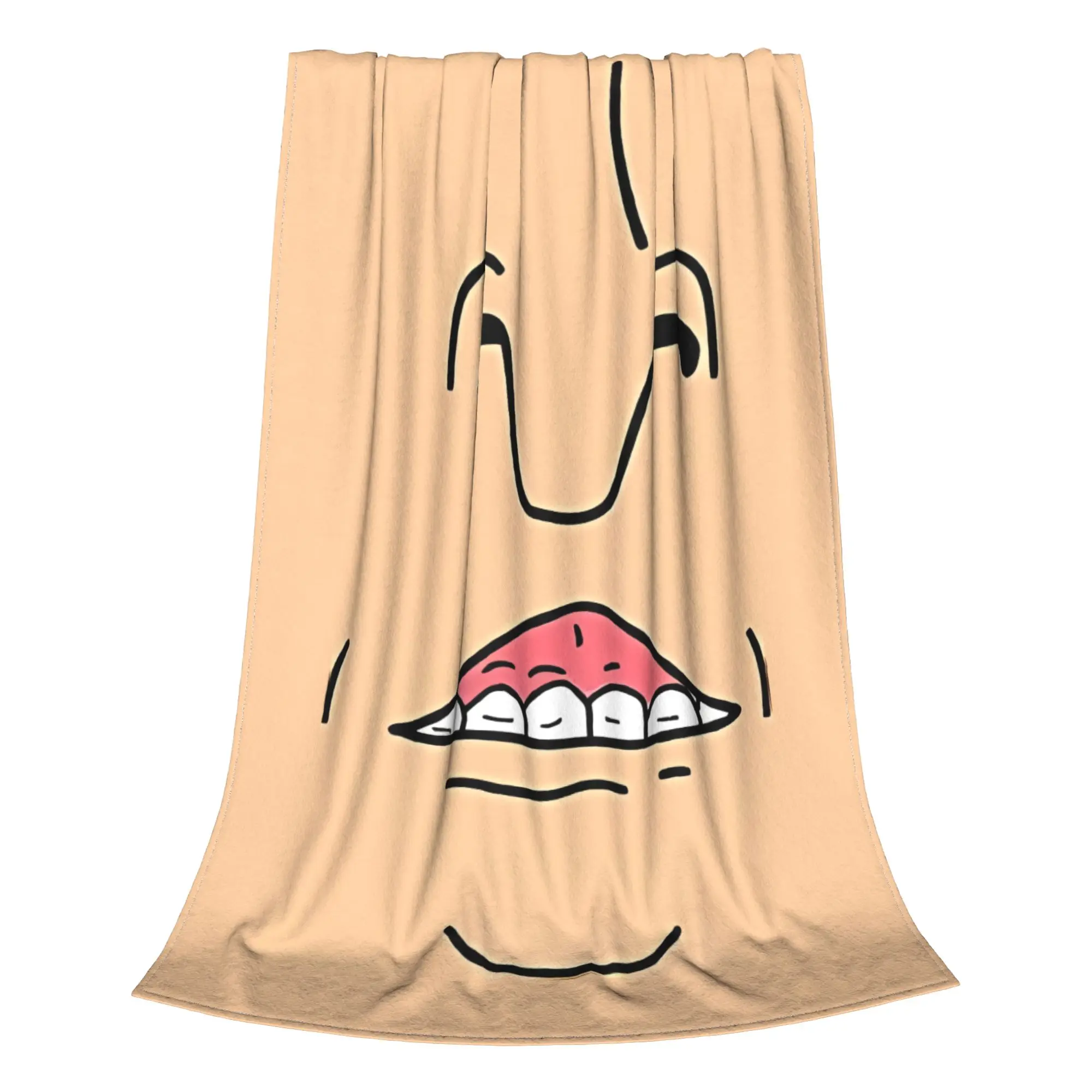 1PC Home Cutecore Smile Beavis and Butt Head Blanket Super Cosy Plush Home Living Room Sofa Halloween