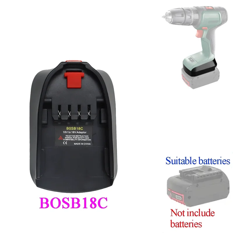 

Li-ion Battery Adapter Converter For Makita For DeWalt For Milwaukee For Bosch Home Lithium Tool All 18V Universal Power Tool