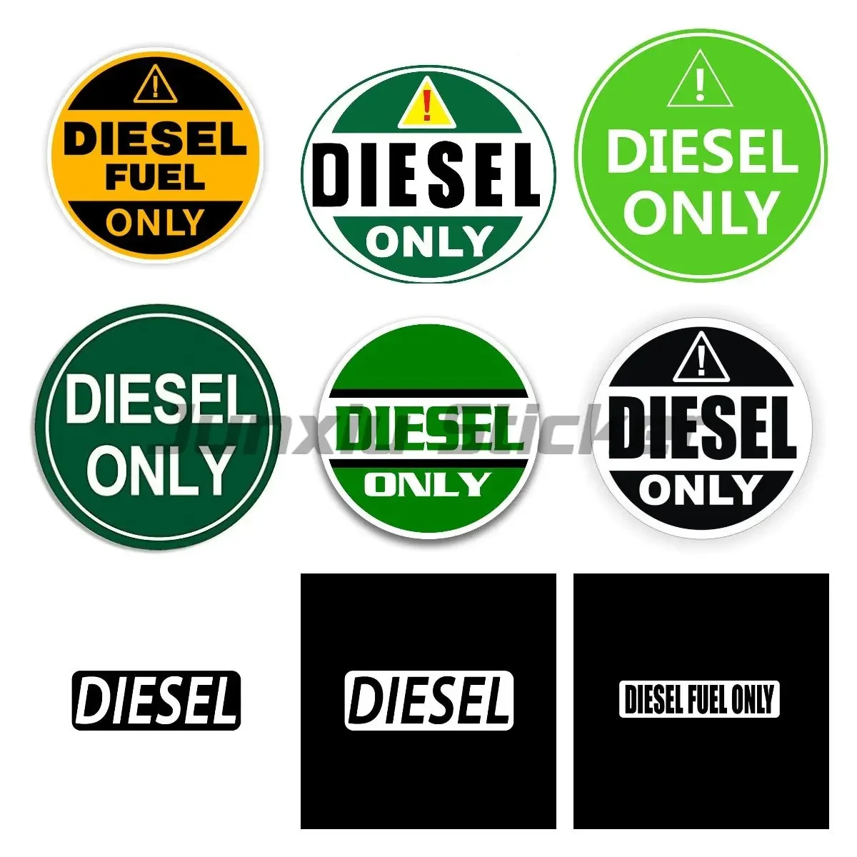 

Наклейка только дизельного топлива, забавная виниловая наклейка для автомобиля, водонепроницаемая наклейка для автомобиля, наклейки на бампер грузовика, заднее окно