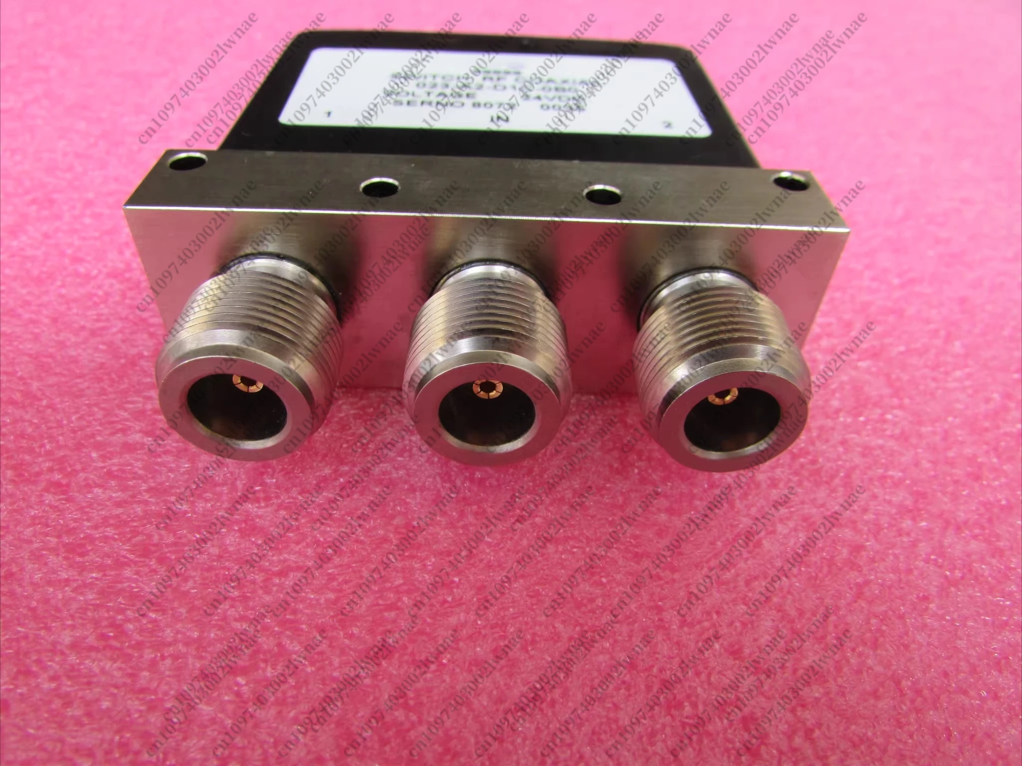 RF  Microwave Coaxial Switch 023-A2-D1C-0B0 DC-12.4GHz N 1200W 24V
