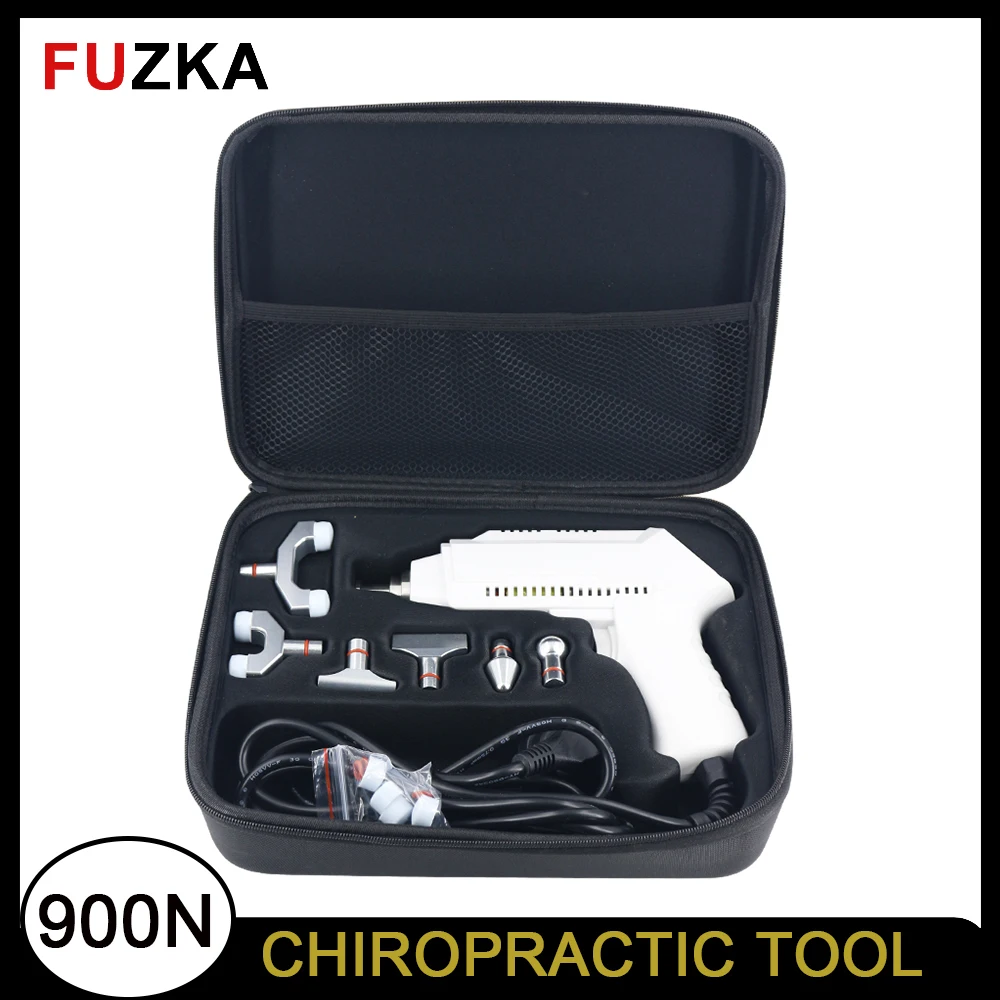 900N Electric Chiropractic Adjusting Tool Correction Spinal Activation Gun Spine Massage Corrector Body Relax Pain Relief Tool