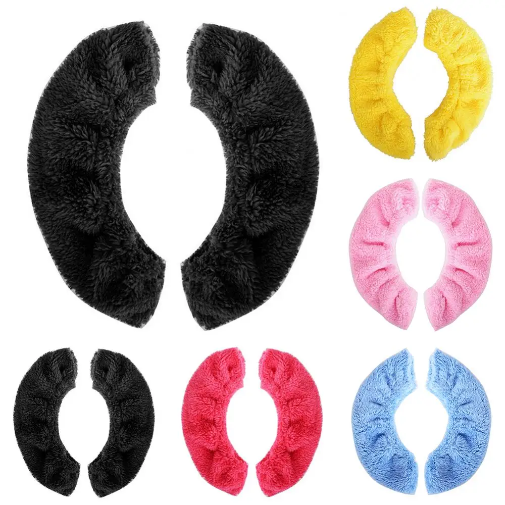 1Pair Unisex Figure Skating Shoes Cover Elastic Reusable Washable Easy To Wash Velvet Anti-rust Dustproof Spats 스케이트 커버