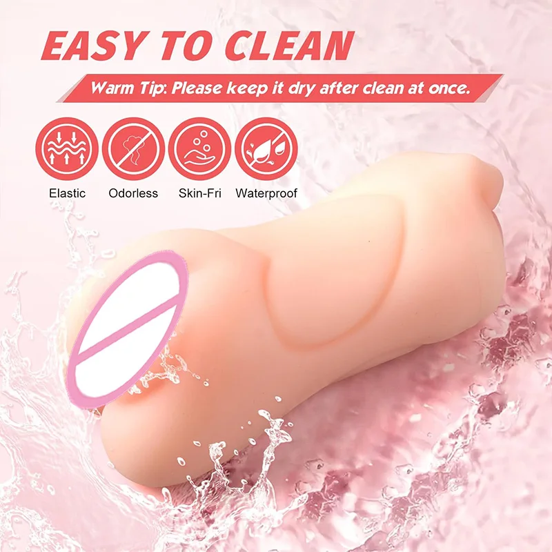 3 in 1 Pocket Pussy Male Masturbator with Mouth Sex Doll with 3D Realistic Textured Real Oral Vagina and Tight Anus Masturbation view 5