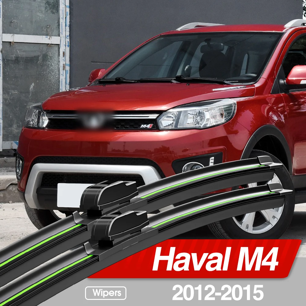 

For Great Wall Haval M4 2012-2015 Front Windshield Wiper Blades 2pcs Windscreen Window Accessories 2013 2014