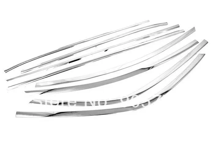 Chrome Side Window Full Trim Set for Kia Forte Sedan 09 Up (NOT FOR KOUP)